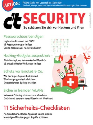 cover image of c't Security